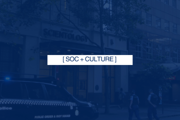Riot Squad Called to Sydney’s Scientology ‘Speedrun’